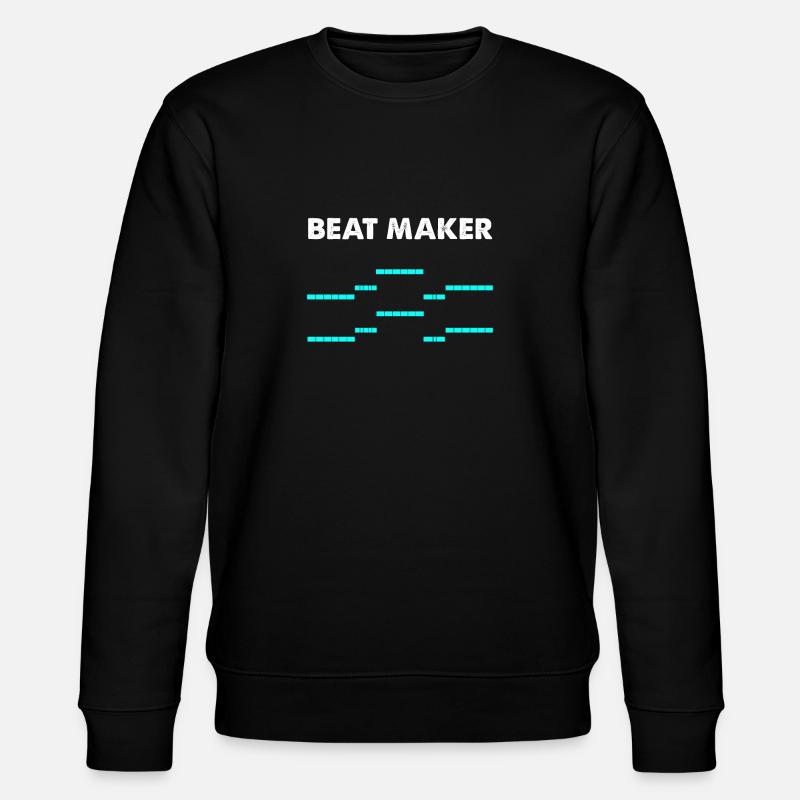 Beat Maker - Stanley/Stella Unisex Bio-Sweatshirt CHANGER  - Schwarz