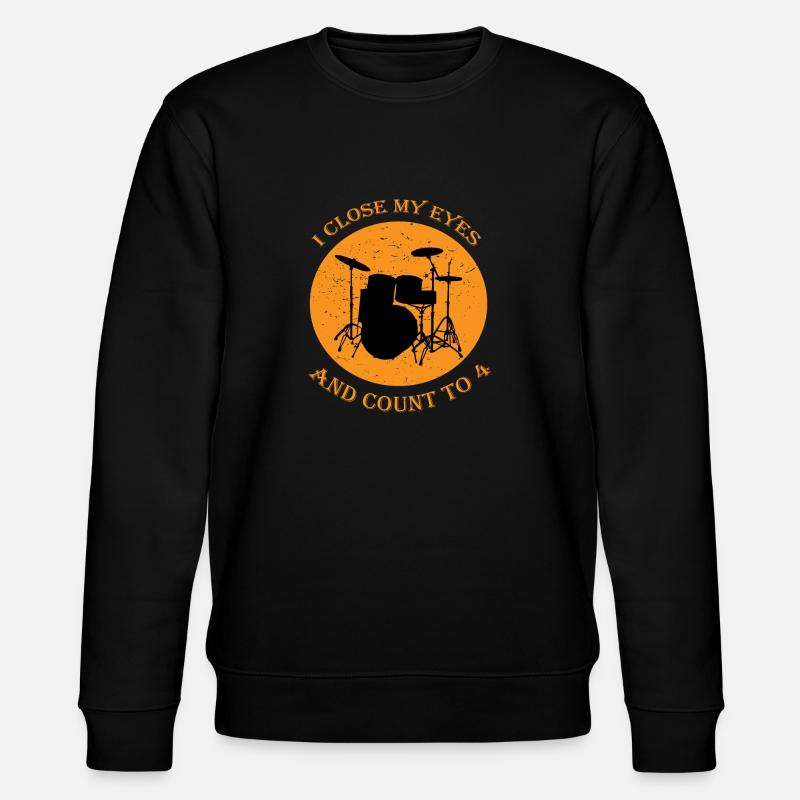Batteur batteur instrument de musique - Sweat bio CHANGER Stanley/Stella Unisexe - noir