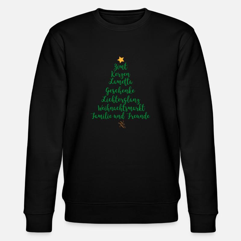 Christmas - Stanley/Stella CHANGER Unisex Organic Sweatshirt - black