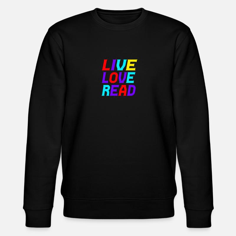 Lire l'amour en direct - Sweat bio CHANGER Stanley/Stella Unisexe - noir