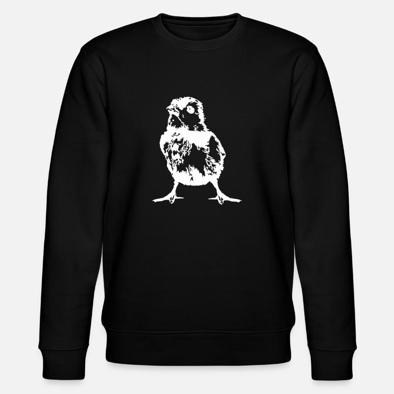 KÜKEN - Stanley/Stella Unisex Bio-Sweatshirt CHANGER  - Schwarz