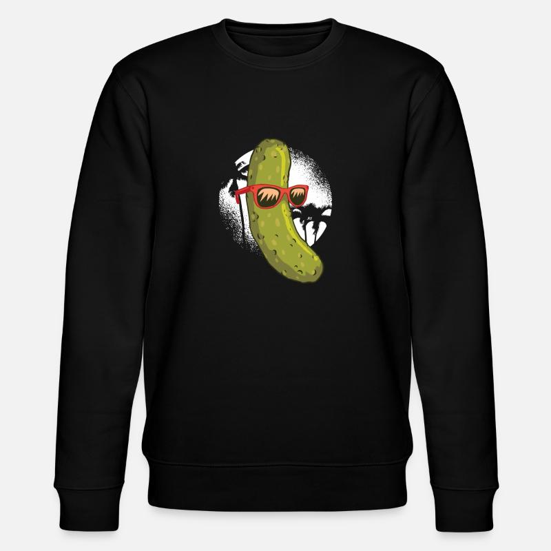 Concombre - Concombre cool - Sweat bio CHANGER Stanley/Stella Unisexe - noir