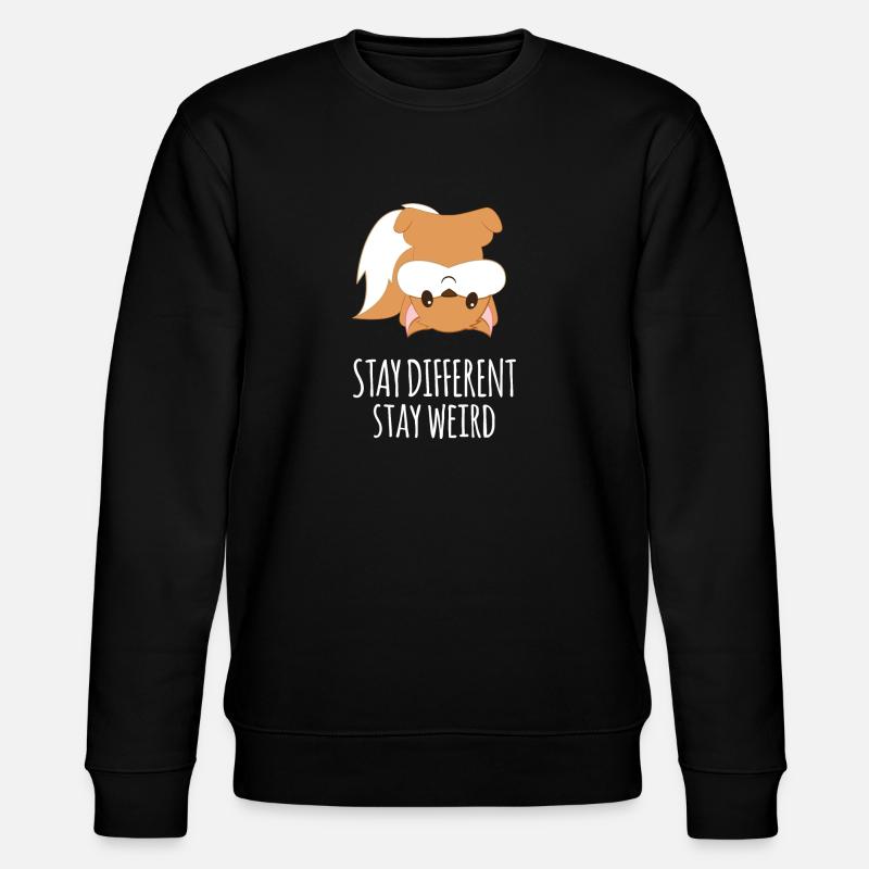 Squirrel - Be different - squirrel - Stanley/Stella CHANGER Unisex Organic Sweatshirt - black