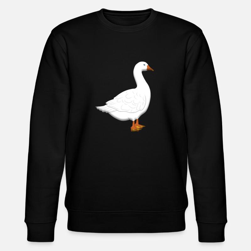 gans - Stanley/Stella Unisex Bio-Sweatshirt CHANGER - Schwarz