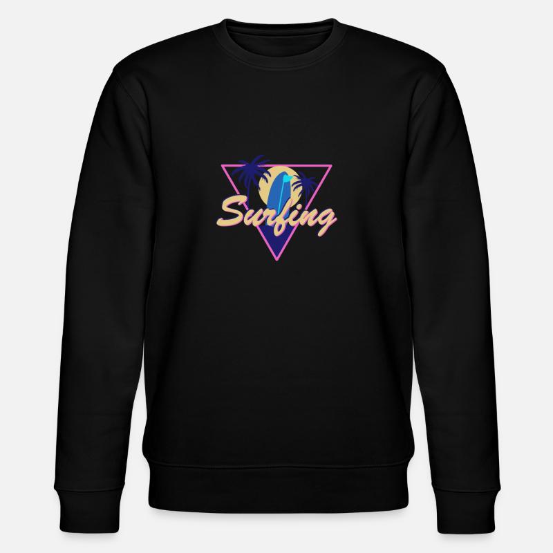 Sommer Sonne Sonnenschein - Stanley/Stella Unisex Bio-Sweatshirt CHANGER  - Schwarz