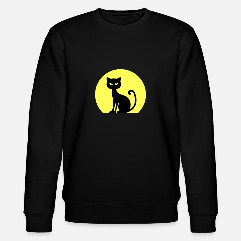 Chat miaou - Sweat bio CHANGER Stanley/Stella Unisexe - noir