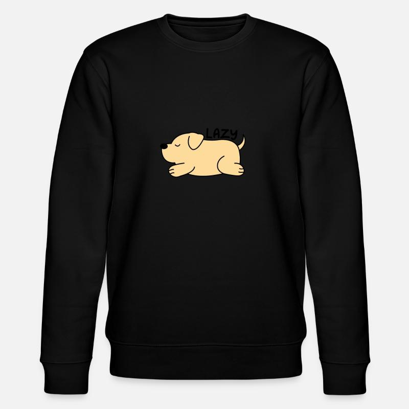 Cooler Hund - Stanley/Stella Unisex Bio-Sweatshirt CHANGER  - Schwarz