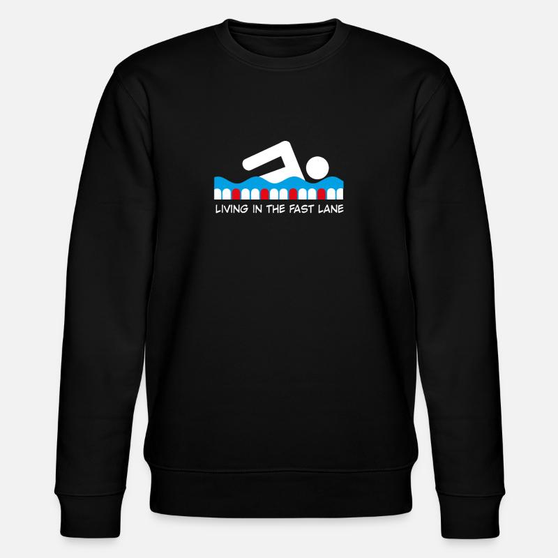 natation - Sweat bio CHANGER Stanley/Stella Unisexe - noir