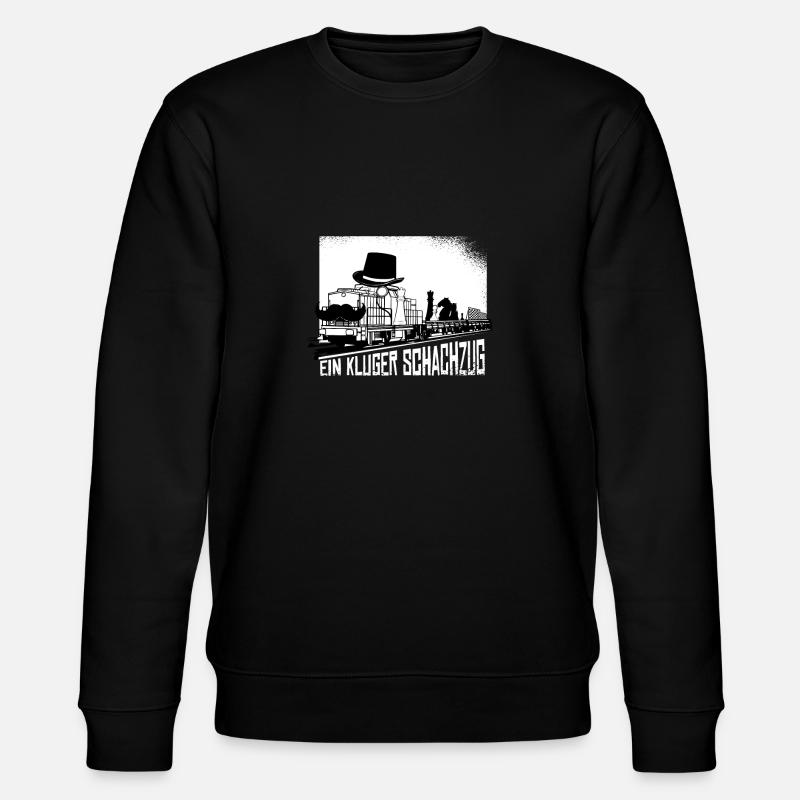 Échecs - dicton cool - Sweat bio CHANGER Stanley/Stella Unisexe - noir