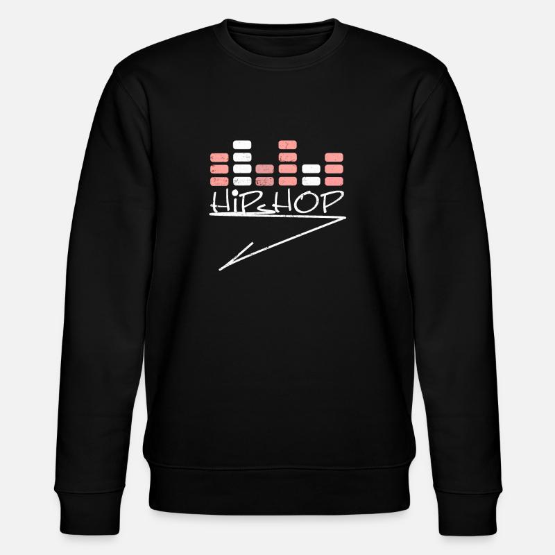 HipHop und Rap Musik Geschenk - Stanley/Stella Unisex Bio-Sweatshirt CHANGER - Schwarz