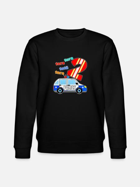 PolizeiAuto 2 - Stanley/Stella Unisex Bio-Sweatshirt CHANGER - Schwarz