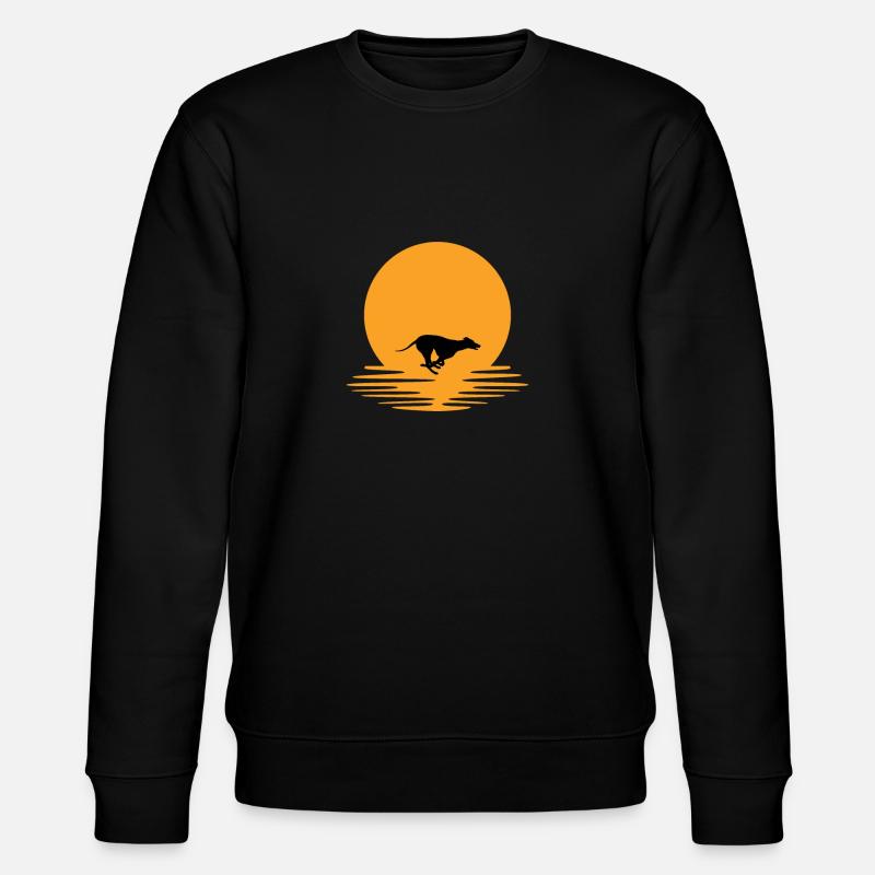 Coucher de Greyhound - Sweat bio CHANGER Stanley/Stella Unisexe - noir