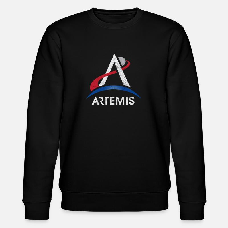 Logo programu Artemis Księżyc Mars Space Nasa Lunar Mi - Ekologiczna bluza unisex Stanley/Stella CHANGER - czarny