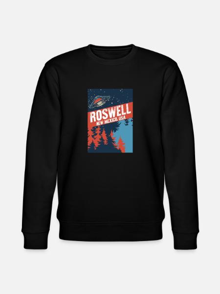 Roswell New Mexico USA Théories du complot Fun Gif - Sweat bio CHANGER Stanley/Stella Unisexe - noir