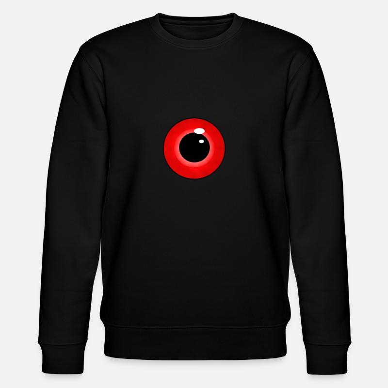Oeil de monstre rouge - Sweat bio CHANGER Stanley/Stella Unisexe - noir