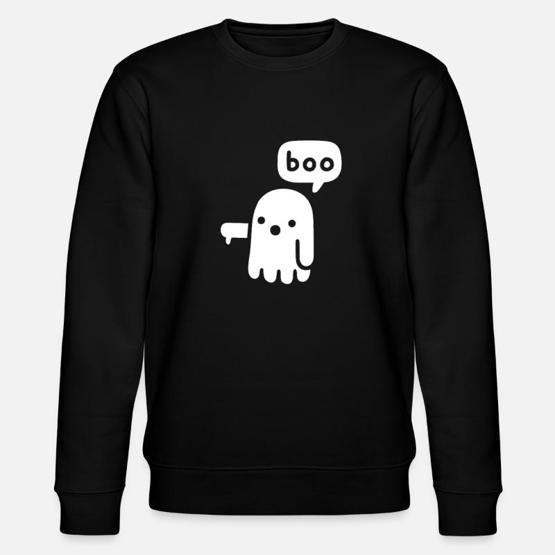 boo funny ghost for hallween - Sweat bio CHANGER Stanley/Stella Unisexe - noir