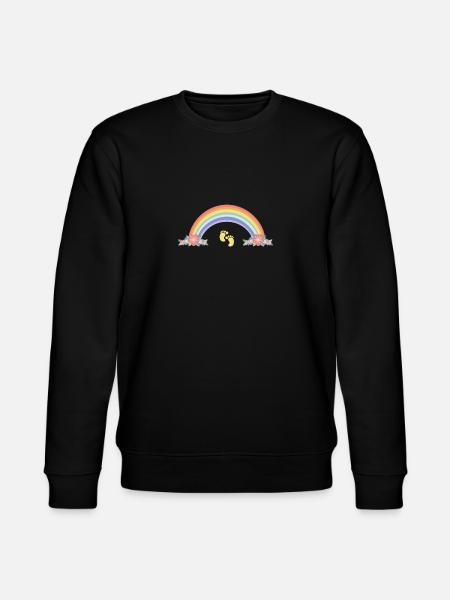 Rainbow Baby Mama - Stanley/Stella CHANGER Unisex Organic Sweatshirt - black