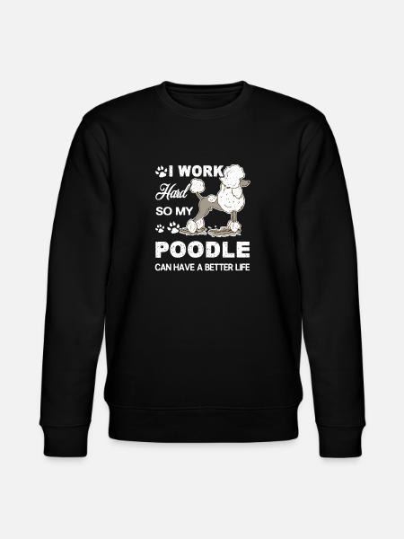 Caniche aime mon caniche - Sweat bio CHANGER Stanley/Stella Unisexe - noir