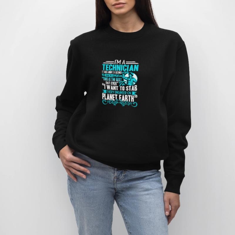 Techniker Ich bin ein Techniker Stanley/Stella Unisex Bio-Sweatshirt CHANGER 