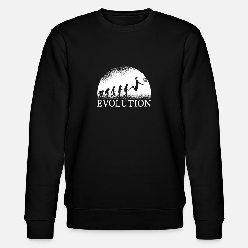 Basketball Evolution - Sweat bio CHANGER Stanley/Stella Unisexe - noir