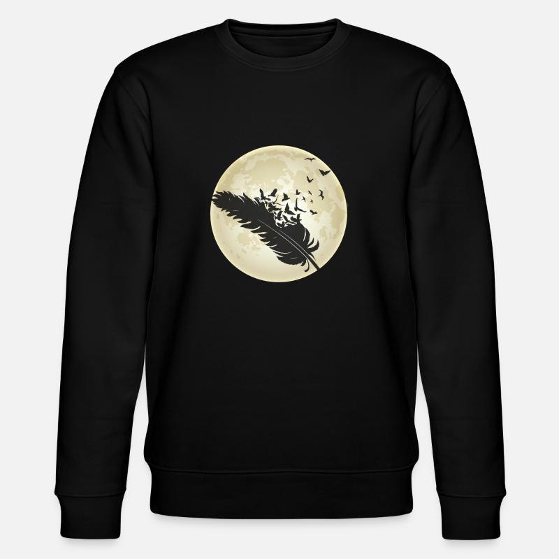 Fühl dich frei - Stanley/Stella Unisex Bio-Sweatshirt CHANGER  - Schwarz