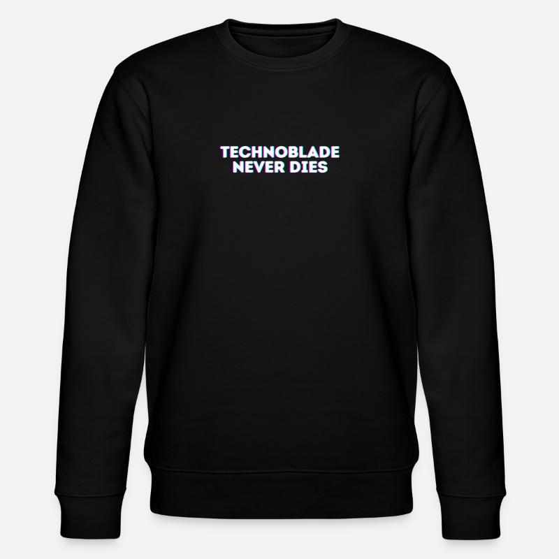 Technoblade ne meurt jamais - Sweat bio CHANGER Stanley/Stella Unisexe - noir
