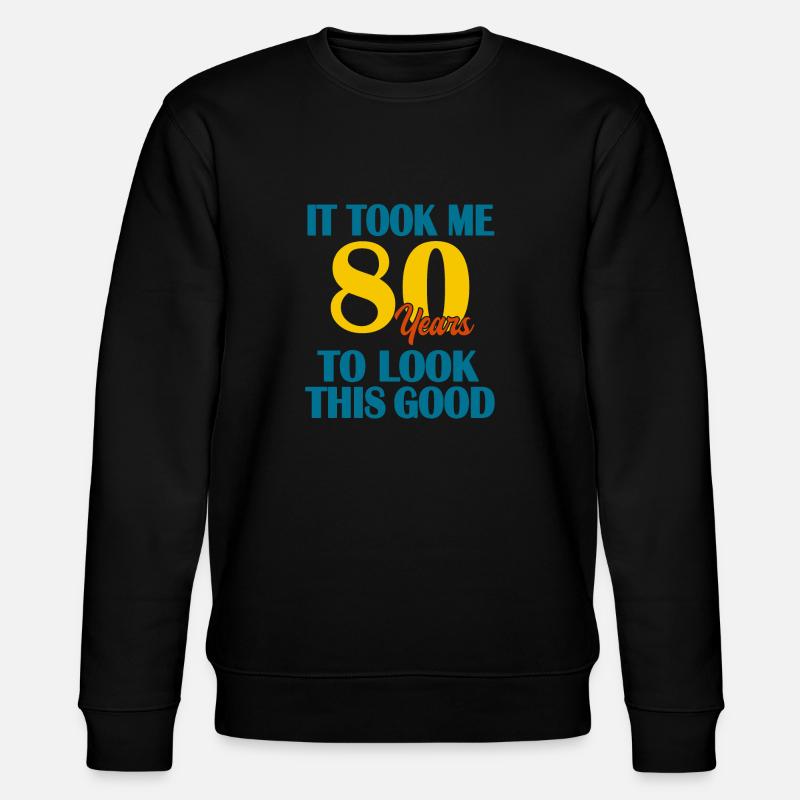 80e anniversaire - Sweat bio CHANGER Stanley/Stella Unisexe - noir