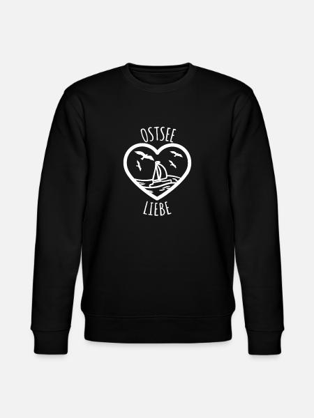 Ostsee Liebe - Stanley/Stella Unisex Bio-Sweatshirt CHANGER - Schwarz