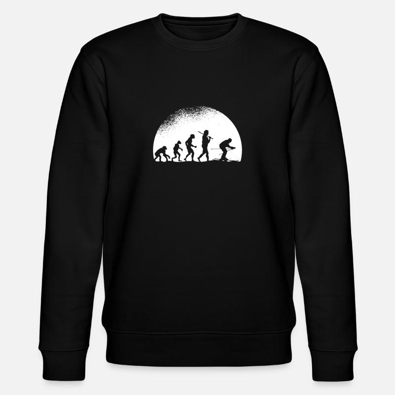 Evolution Ski - Sweat bio CHANGER Stanley/Stella Unisexe - noir