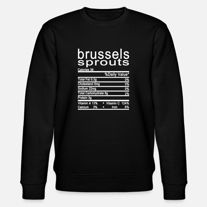 chou de bruxelles - Sweat bio CHANGER Stanley/Stella Unisexe - noir
