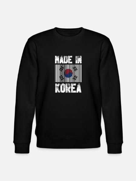 Made in Korea - Stanley/Stella CHANGER Unisex Organic Sweatshirt - black