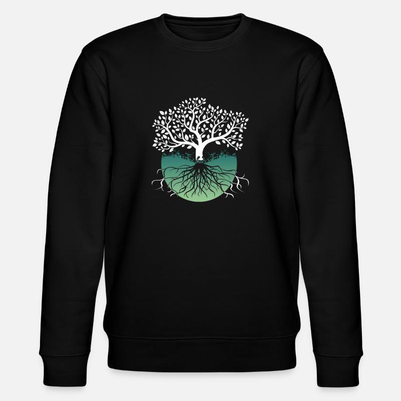 Yggdrasil Vikings Arbre de vie - Sweat bio CHANGER Stanley/Stella Unisexe - noir