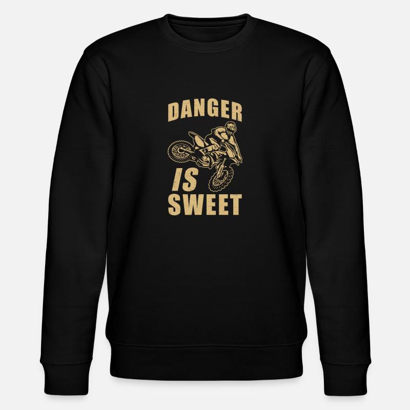 Motocross - Stanley/Stella Unisex Bio-Sweatshirt CHANGER  - Schwarz