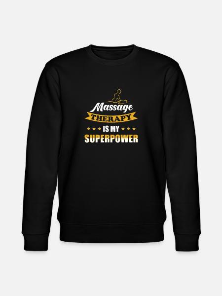 Masseur - Stanley/Stella CHANGER Unisex Organic Sweatshirt - black