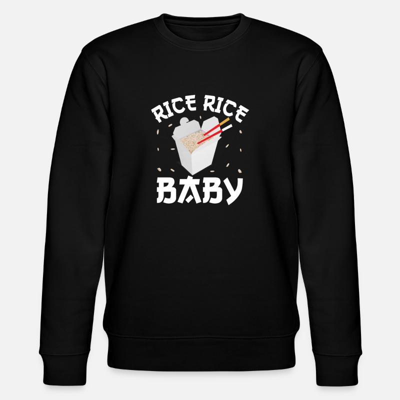 Riz Riz Bébé - Sweat bio CHANGER Stanley/Stella Unisexe - noir