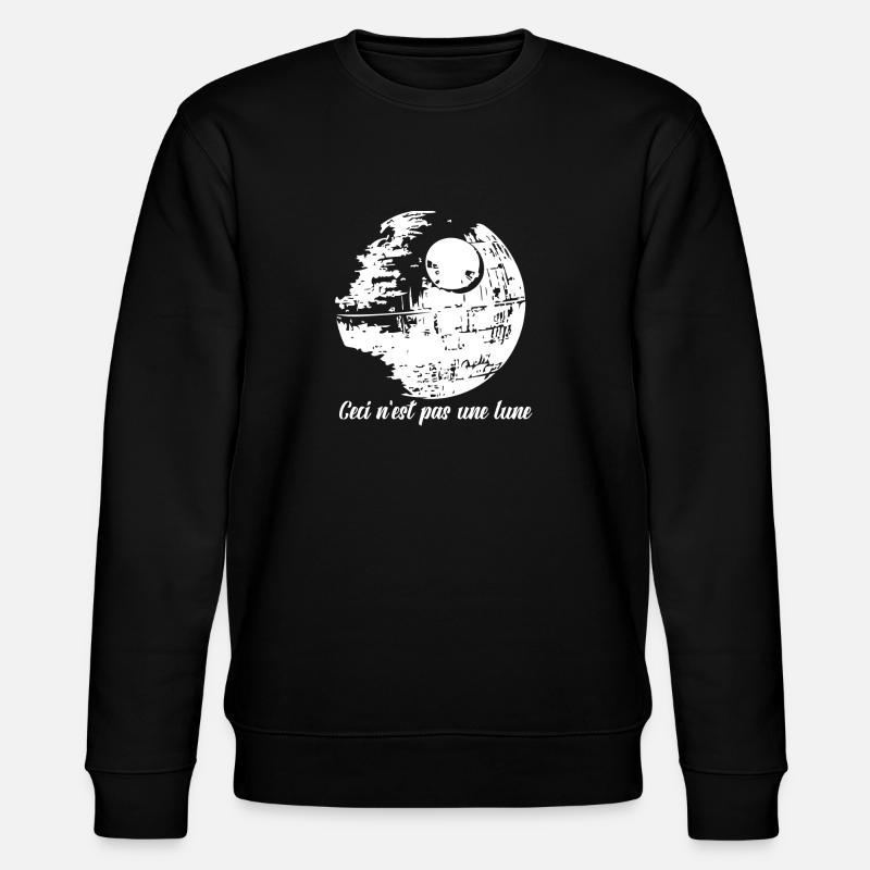 Ce n’est pas une lune - Sweat bio CHANGER Stanley/Stella Unisexe - noir
