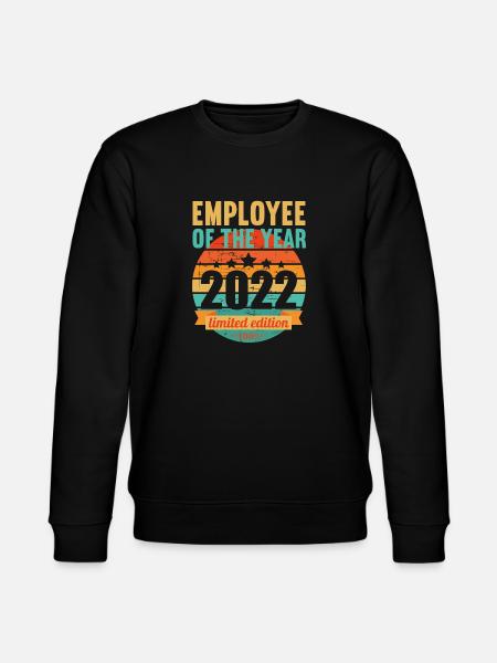 Årets medarbejder 2022 - Stanley/Stella økologisk unisex-sweatshirt CHANGER  - sort