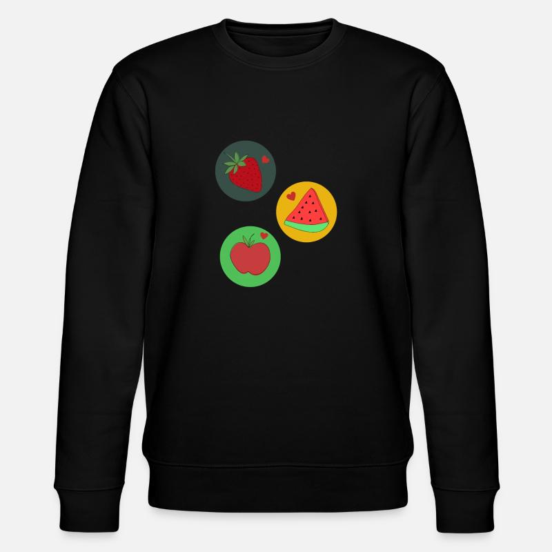 Fruits - Sweat bio CHANGER Stanley/Stella Unisexe - noir