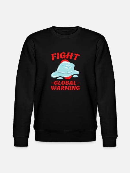 Fight Global Warming - Sweat bio CHANGER Stanley/Stella Unisexe - noir