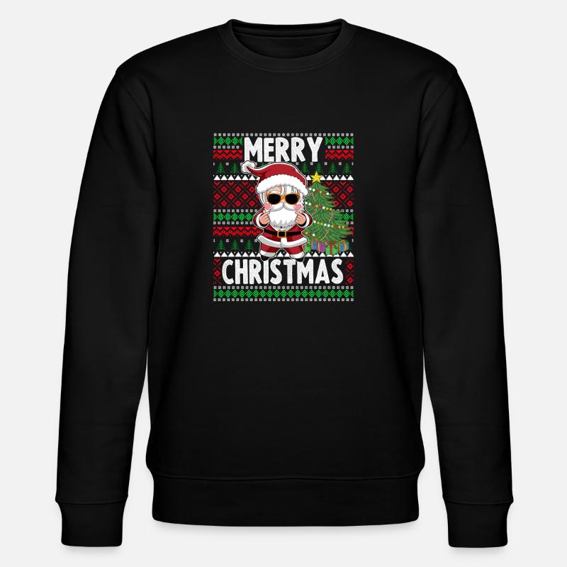 Tenue de Noël K-Pop Noël - Sweat bio CHANGER Stanley/Stella Unisexe - noir