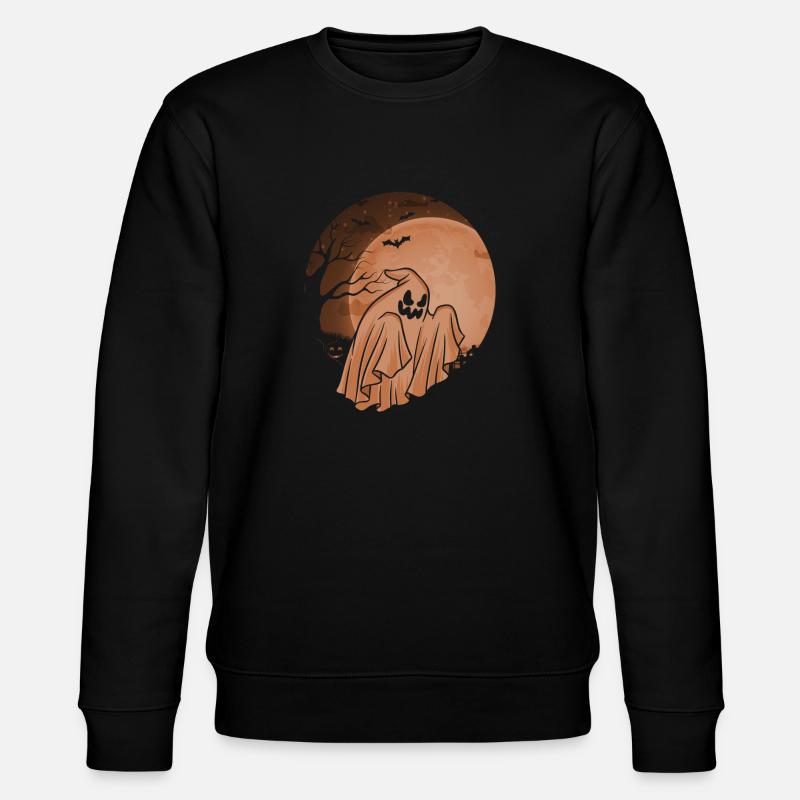 HALLOWEEN - Stanley/Stella Unisex Bio-Sweatshirt CHANGER  - Schwarz