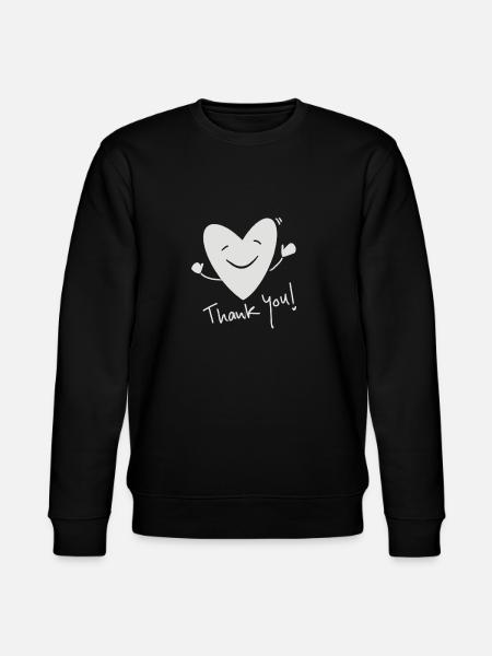 Thank You Funny - Stanley/Stella Unisex Bio-Sweatshirt CHANGER - Schwarz