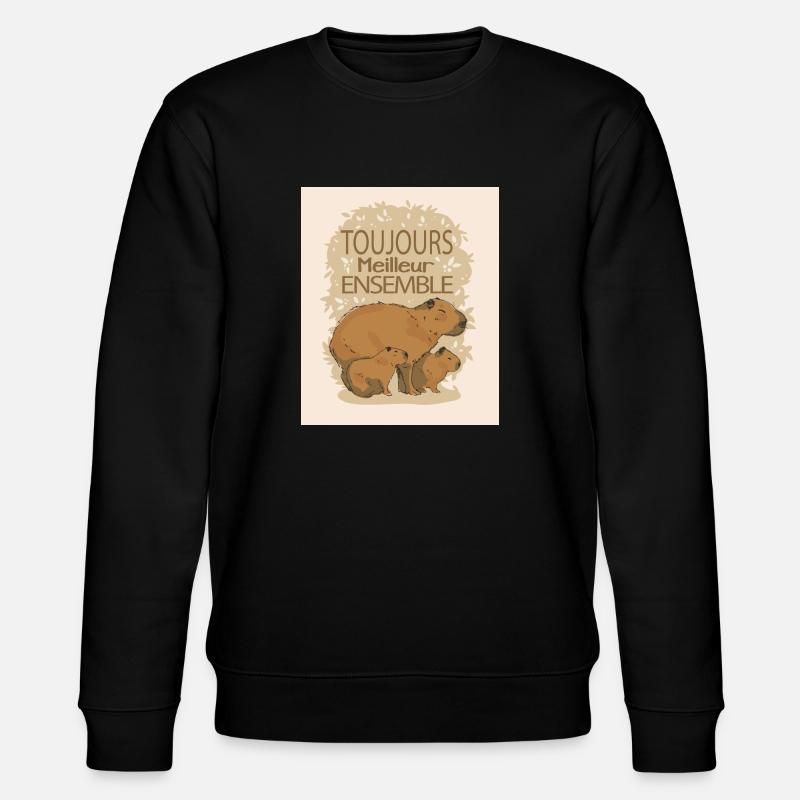 Toujours meilleur ensemble - Sweat bio CHANGER Stanley/Stella Unisexe - noir