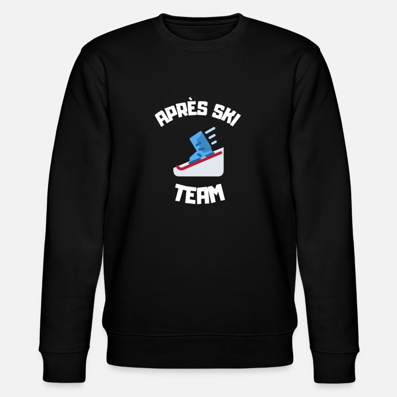 Apres Ski Team - Stanley/Stella CHANGER Unisex Organic Sweatshirt - black
