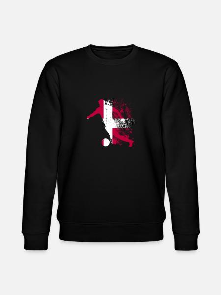Équipe nationale du Danemark - Sweat bio CHANGER Stanley/Stella Unisexe - noir