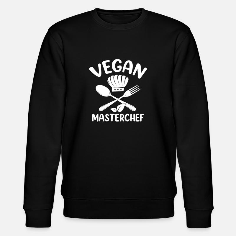 Vegan Masterchef - Stanley/Stella Unisex Bio-Sweatshirt CHANGER  - Schwarz