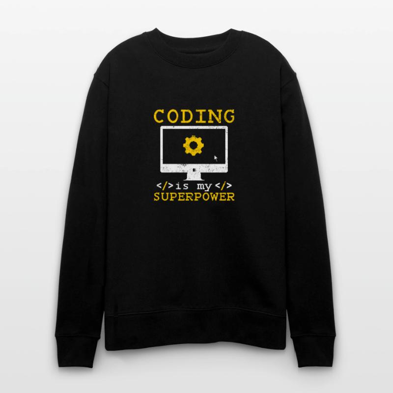 Le codage est mon superpouvoir Programmeur de logiciels Codeur Sweat bio CHANGER Stanley/Stella Unisexe