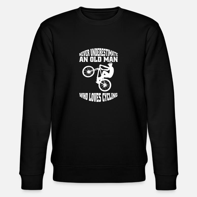 Vélo Cyclisme Cyclisme VTT - Sweat bio CHANGER Stanley/Stella Unisexe - noir