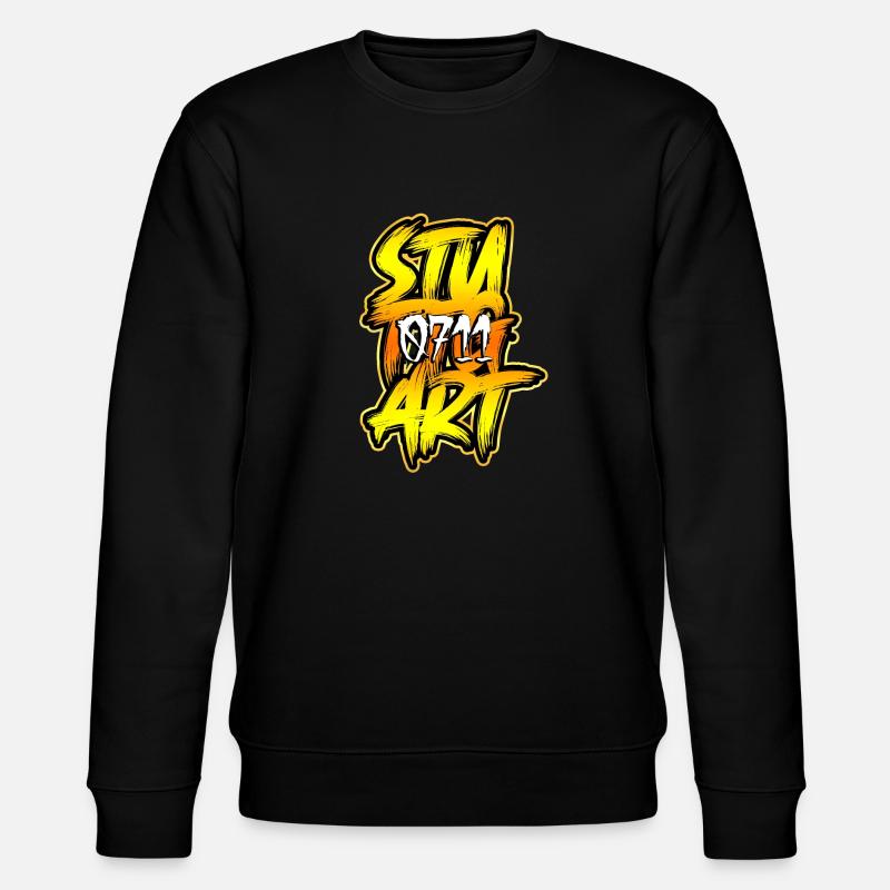 Stuttgart 0711 - Stanley/Stella Unisex Bio-Sweatshirt CHANGER  - Schwarz