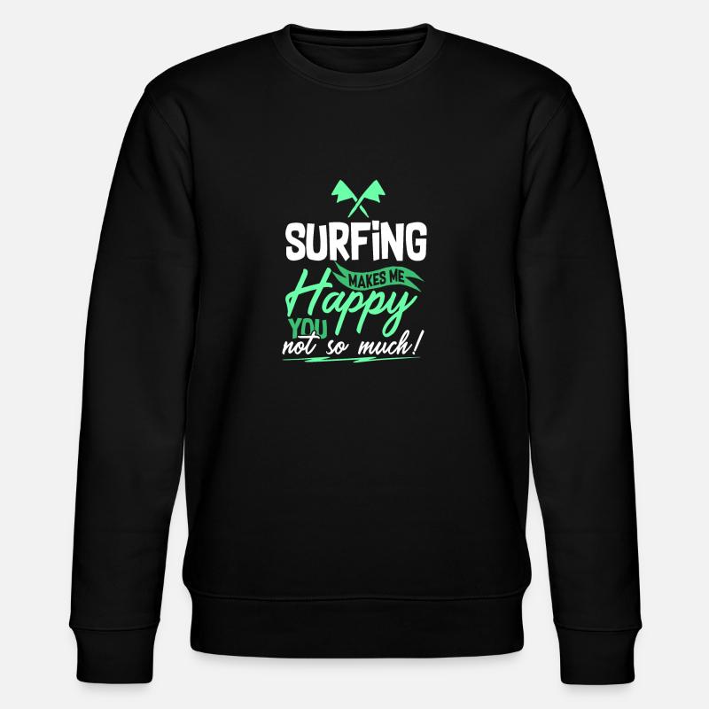 Surfer Surfer Citation - Sweat bio CHANGER Stanley/Stella Unisexe - noir